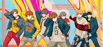 Image result for BTS DNA Cartoon