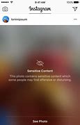 Image result for Sensitive Content Instagram Pages