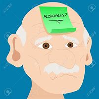 Image result for Memory Loss in Aged Person Clip Art
