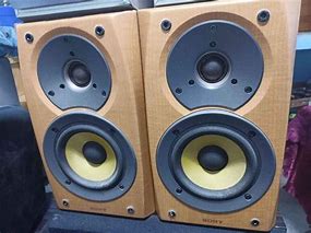 Image result for Sony Sound System Wooden Box