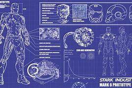 Image result for Iron Man Arc Blueprint