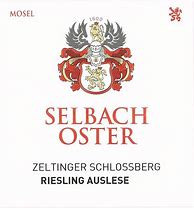 Image result for Selbach Oster Zeltinger Schlossberg Riesling Auslese **
