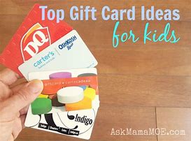 Image result for Gift Cards for Kids