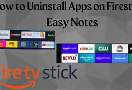 Image result for Firestick Uninstall App