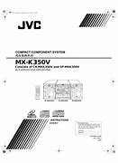 Image result for JVC MX K350v