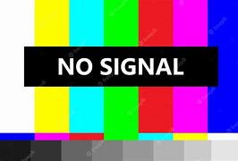 Image result for No Signal Screen On Old TVs