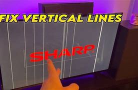 Image result for Sharp TV Lines On Screen