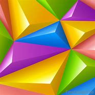 Image result for Colorful 3D Shapes