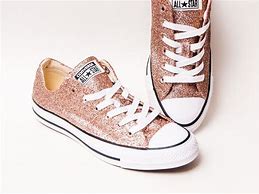 Image result for Rose Gold Metallic Glitter Shoes