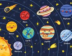 Image result for Solar System Illustration for Kids