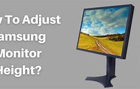 Image result for Samsung Monitor Adjust Height Stand