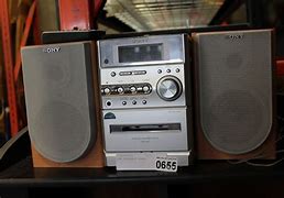 Image result for Sony Bookshelf Stereo Systems with iPod Dock and CD Player and Subwoofer