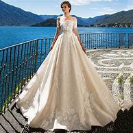 Image result for Beige Wedding Gown