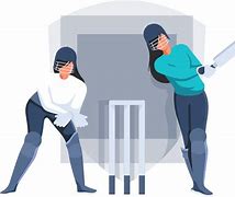 Image result for Women's Cricket Team Animated