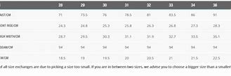 Image result for Baracuta Sizing Chart