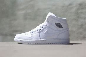 Image result for All White Air Jordans