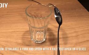 Image result for Fork Spoon Toothpick Trick