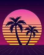 Image result for 80s Sunset Banner