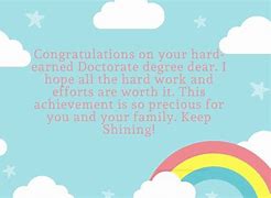 Image result for Congratulations PhD