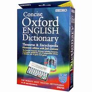 Image result for Electronic Oxford Dictionary and Thesaurus