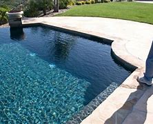 Image result for Square Pebble Pool