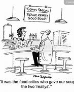 Image result for Food Critic Cartoon