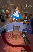 Image result for Disney Alice in Wonderland Rabbit Hole