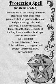 Image result for Magical Protection Spells