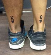 Image result for King and Queen Ankle Tattoos