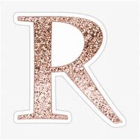 Image result for Rose Gold Glitter Letters