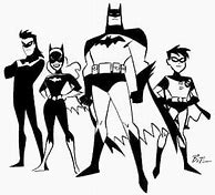 Image result for Batgirl Batman and Robin Cartoon