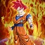Image result for Dragon Ball Super Saiyan 4 with SSJ God