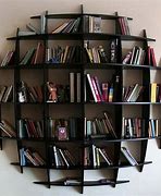 Image result for Wall Mounted Bookshelf Designs