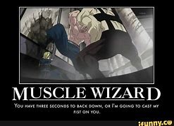 Image result for Wizard with 18 Strength Meme