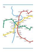 Image result for Prague Metro Map
