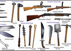 Image result for WW1 Weapons Terrifying Melee