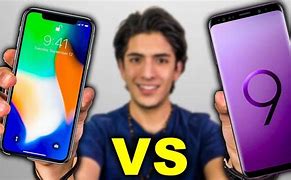 Image result for iPhone X vs Samsung Galaxy S9