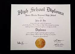 Image result for Diploma Copy Roy J Wasson High School