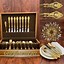 Image result for Gold and Silver Flatware