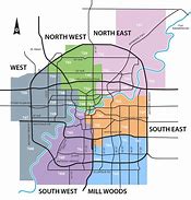 Image result for Edmonton Postal Code Map
