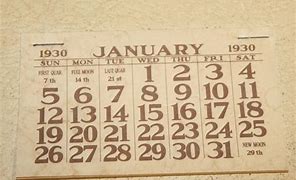 Image result for Old Calendar