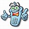 Image result for Happy Cartoon Cell Phone