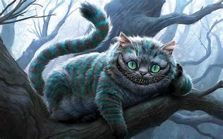 Image result for Alice and the Cheshire Cat