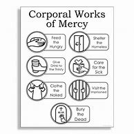 Image result for Corporal Works of Mercy for Kids