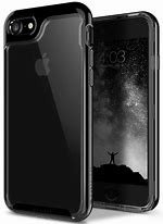 Image result for iPhone 7 Jet Black with a Clear CAES On It