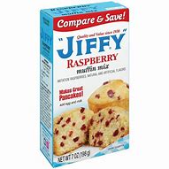 Image result for Rasberries Jiffy Muffin Mix
