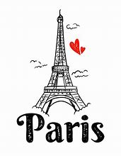 Image result for Eiffel Tower Silhouette Vector