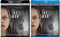Image result for The Invisible Man Blu-ray Cover