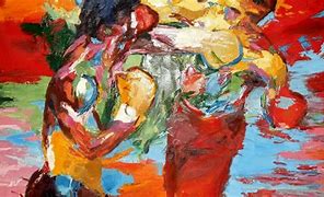 Image result for Rocky and Apollo Painting