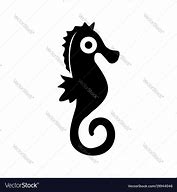 Image result for Silhouette of Tiny Seahorse